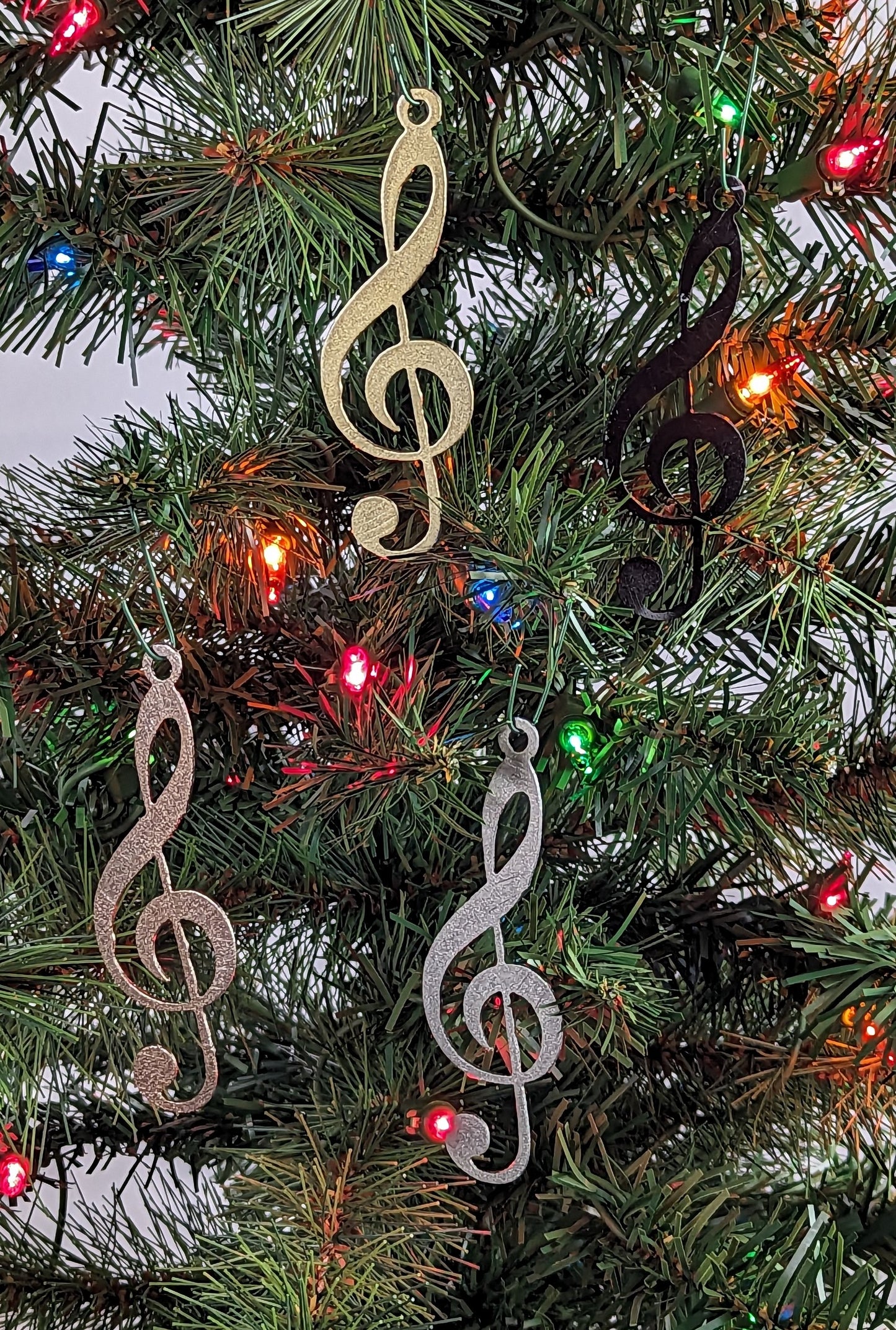 Small Music Note Ornament