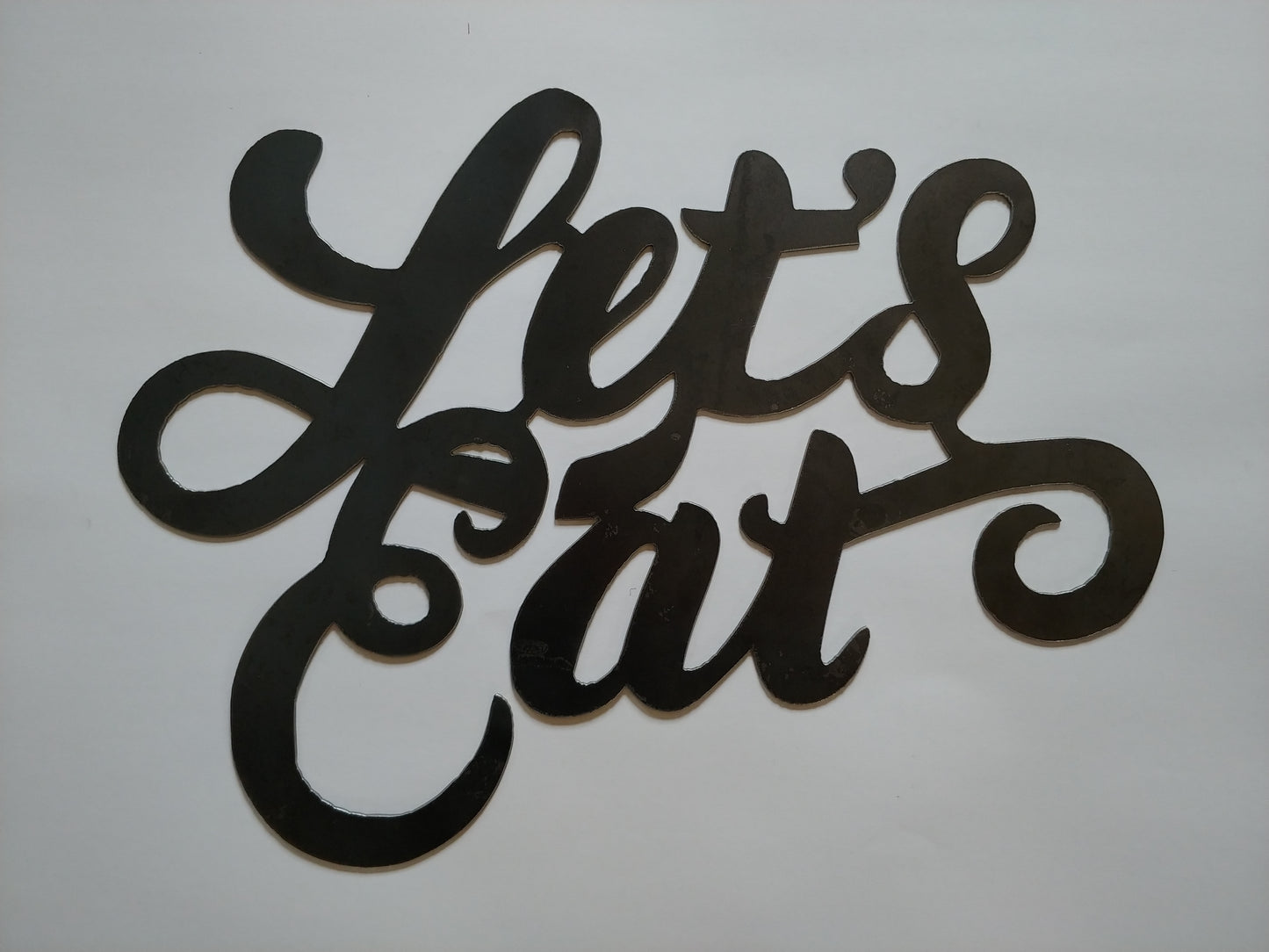 Let's Eat Kitchen Sign