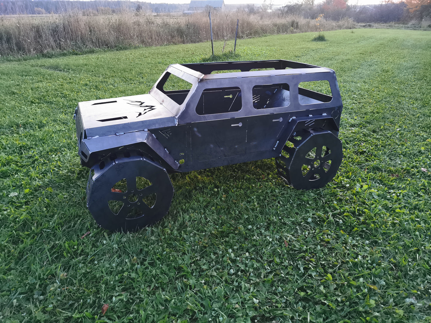 Jeep Firepit/Flower Pot