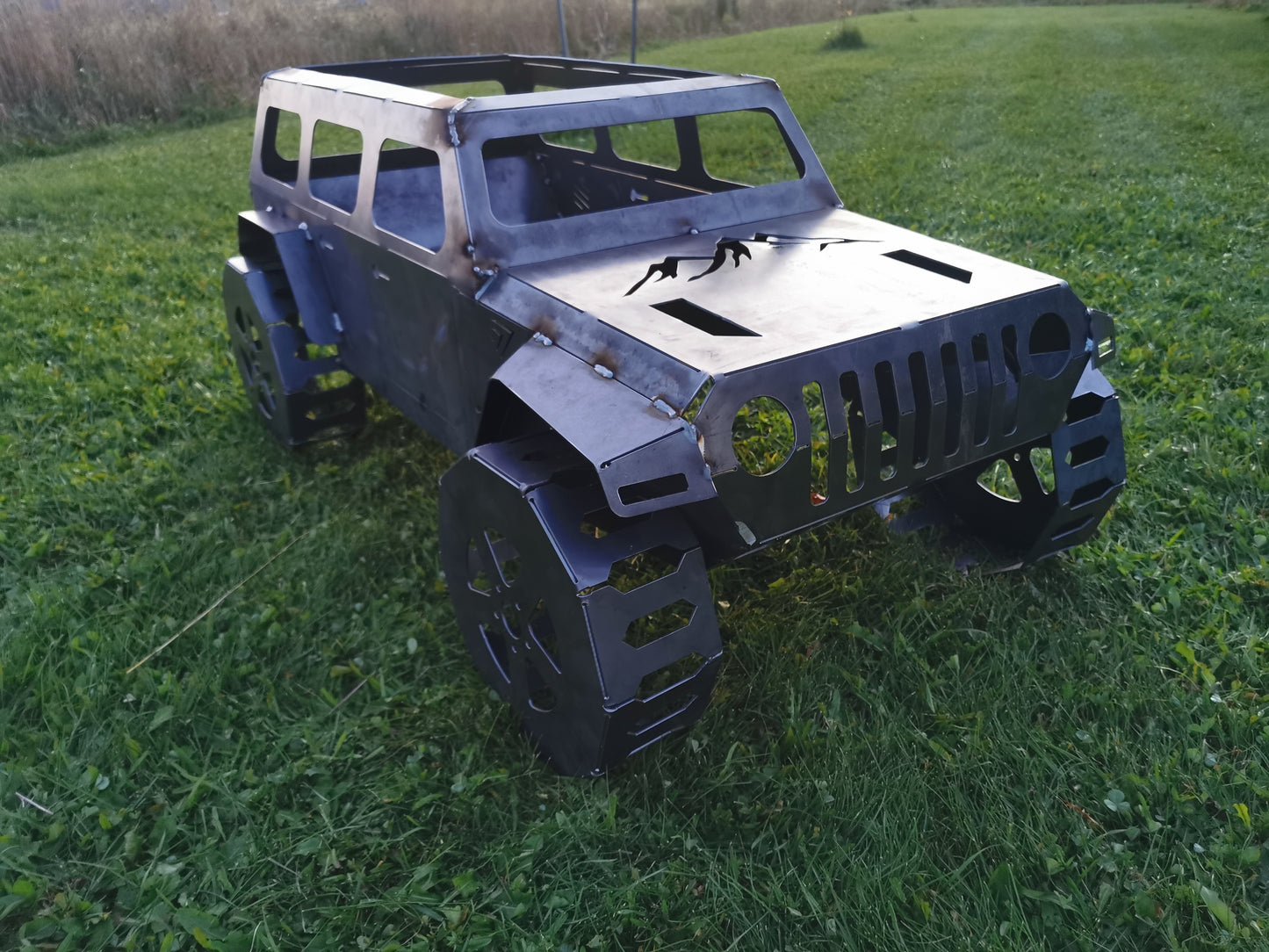 Jeep Firepit/Flower Pot