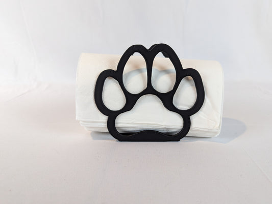 Paw Print Napkin Holder