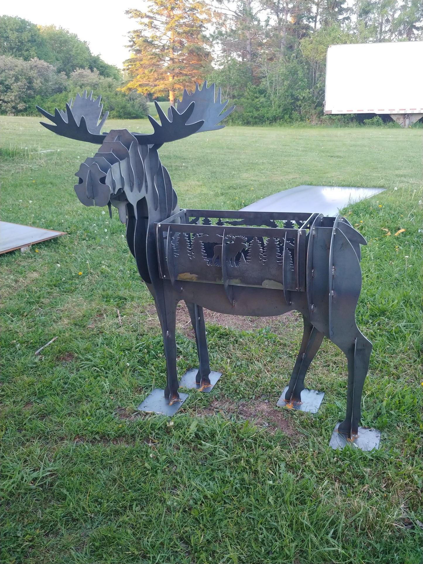 Moose Planter/ Fire Pit