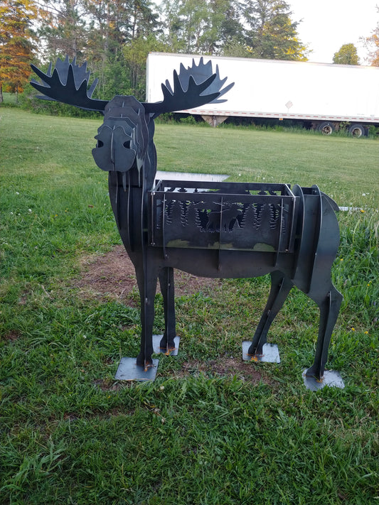 Moose Planter/ Fire Pit